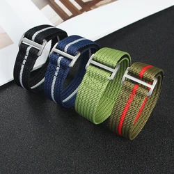 High quality Nylon Nato loop strap 20mm 22mm for Tudor for Seiko for Rolex premium Watchband Sport Comfortable Washable bracelet