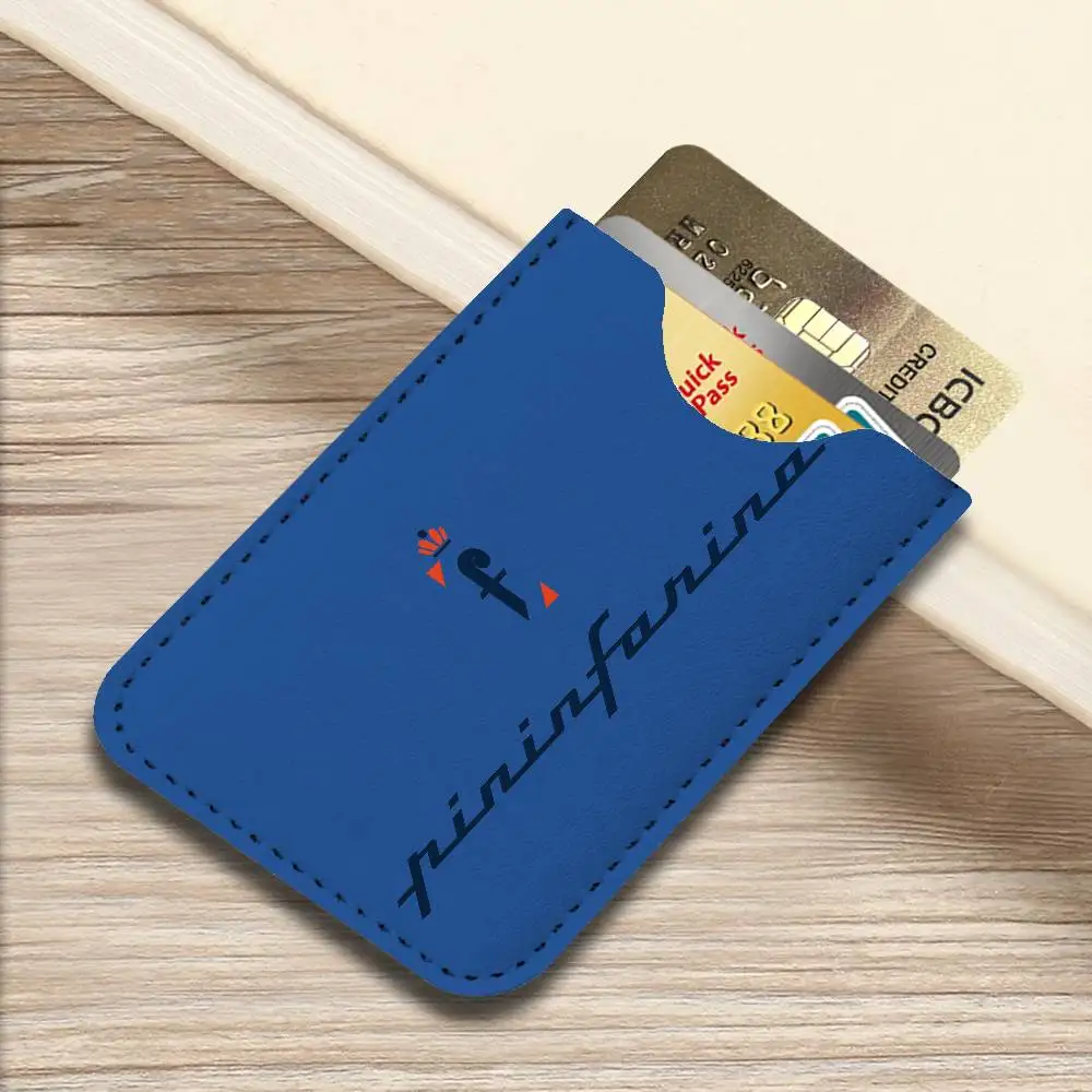 Pininfarinas Ultra Slim Men Leather Mini Wallet Lightweight Credit Bus ID Card Holder Case for Daily Business Use
