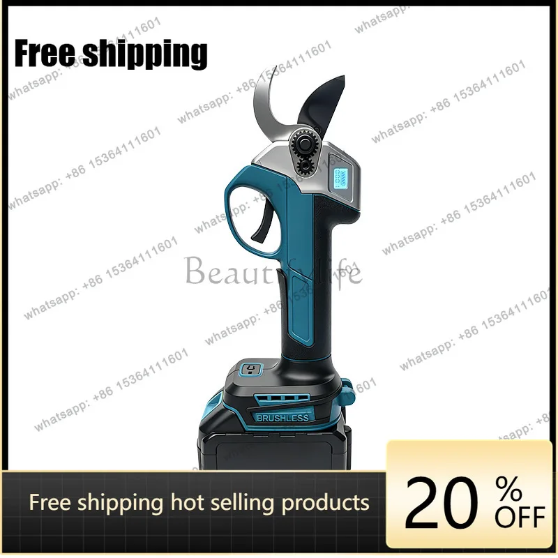 Electric pruning shears, custom gardening fruit tree pruning shears