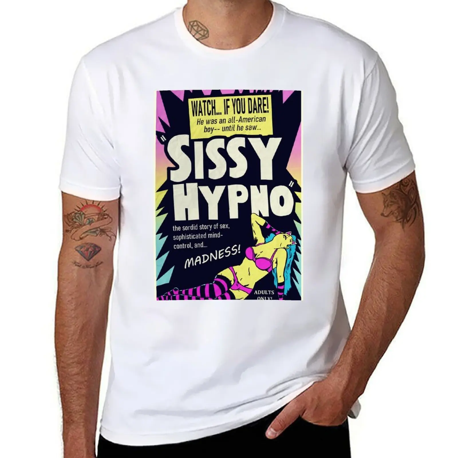 

SISSY HYPNO T-Shirt t shirts for man graphic vintage funny t shirts man T-Shirt