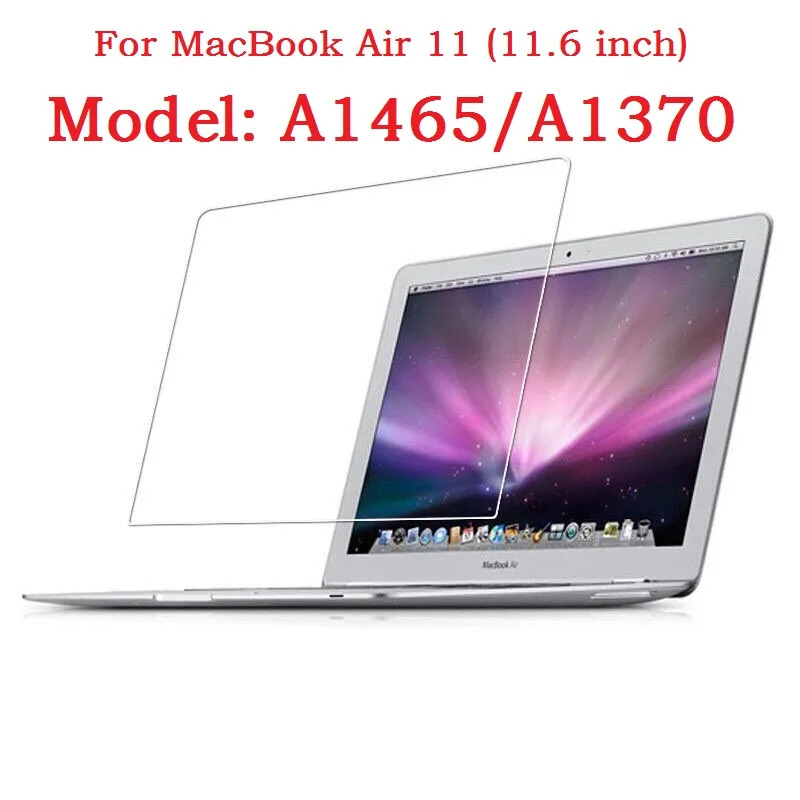 9H Tempered Glass For Apple MacBook Air 11 A1465 A1370 HD Clear Screen Protector 11.6