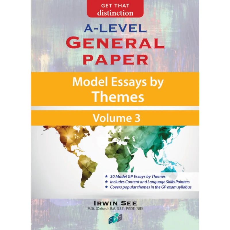 

Общая бумажная модель ALevel Essays по теммам, том 3, ирвин, см. Учебное планирование и развитие 9789810993306. Книга.