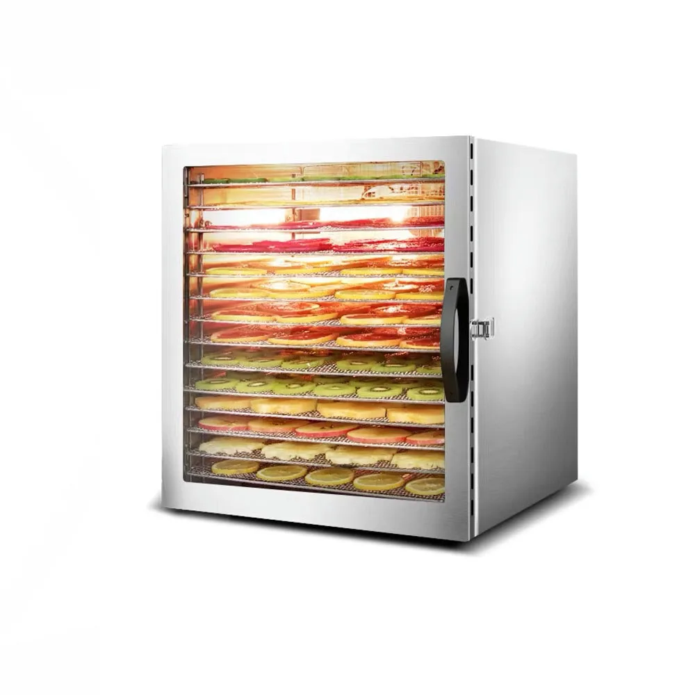 

12 Layers Small Commercial Food Chili Dehydrator Vegetable Mushroom Dehydrator Fruit Food Drying Machine