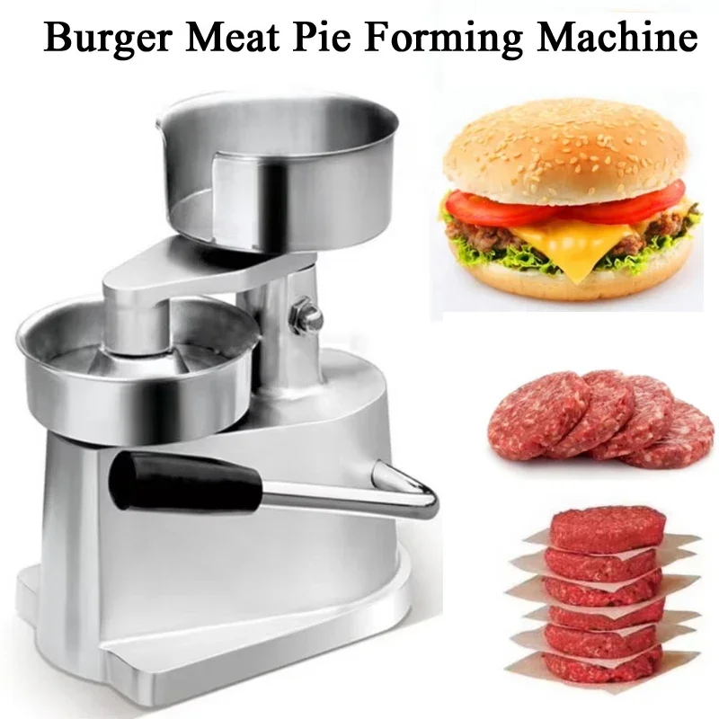 100mm 130mm 150mm Meat Press Forming Machine Hamburger Patty Maker Manual Burger Making Machine For Bussiness