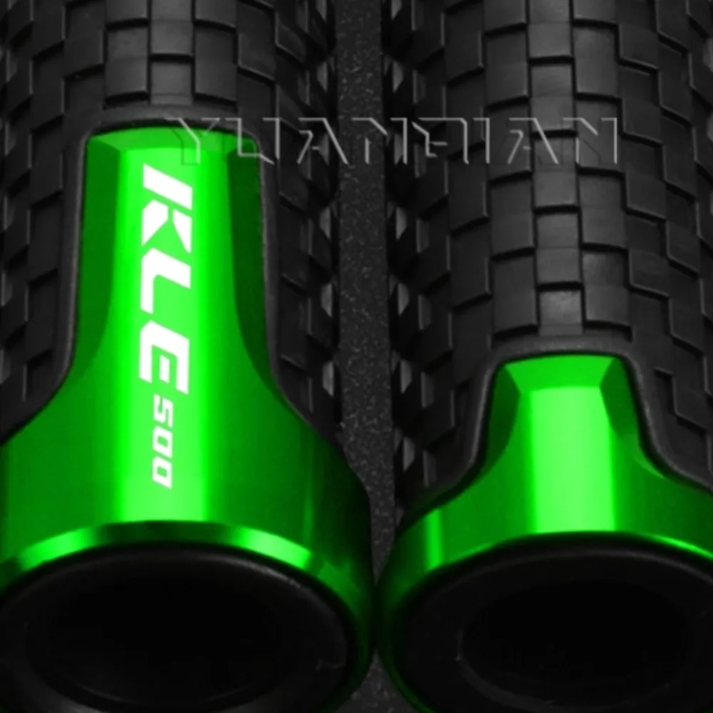 

For KAWASAKI KLE500 KLE 500 SE ABS 2026 2027 KLE 500SE Motorcycle Accessories Handlebar Grips Handle grip Ends Plug Slider Caps