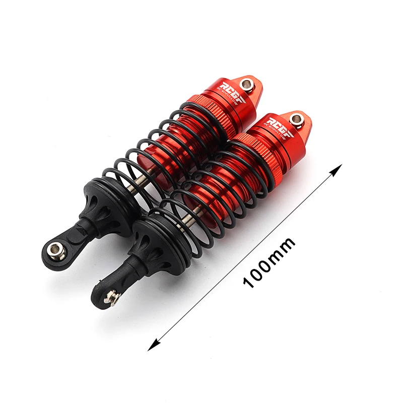 

Aluminium Alloy Front Shock Absorber Assembled Full Metal Big Bore Shocks for Traxxas Slash 4x4 1/10 RC Car Truck Parts