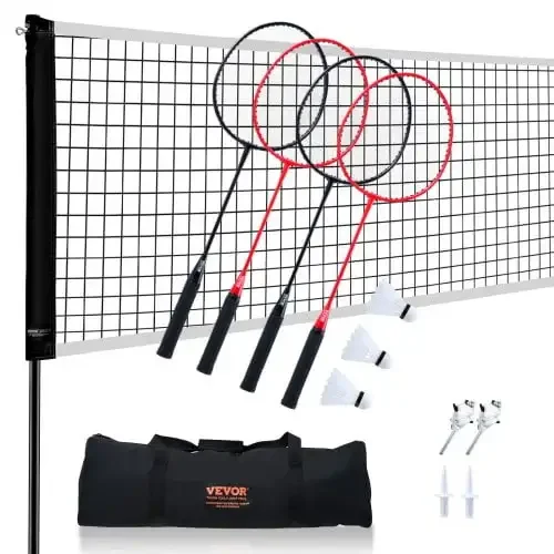 

Badminton Net Set, Outdoor Backyard Beach Park Badminton Net, Portable Badminton Equipment Set