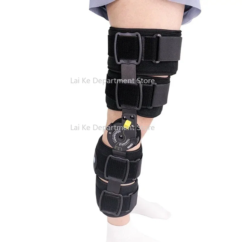 

TJ-KM030 Adjustable orthopedi Knee Joint Support Wrap Around Hinged Knee Brace