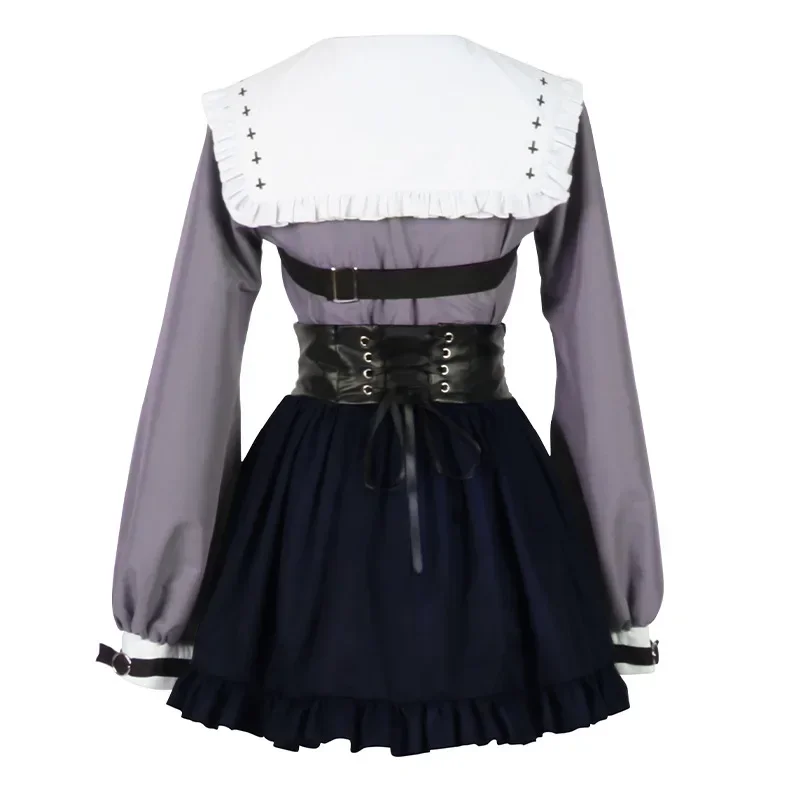 Костюм для косплея кузуха Санья из аниме «vtuber», женское платье, Униформа, наряды, парик, головной убор, костюмы на Хэллоуин, карнавал, Хэллоуин