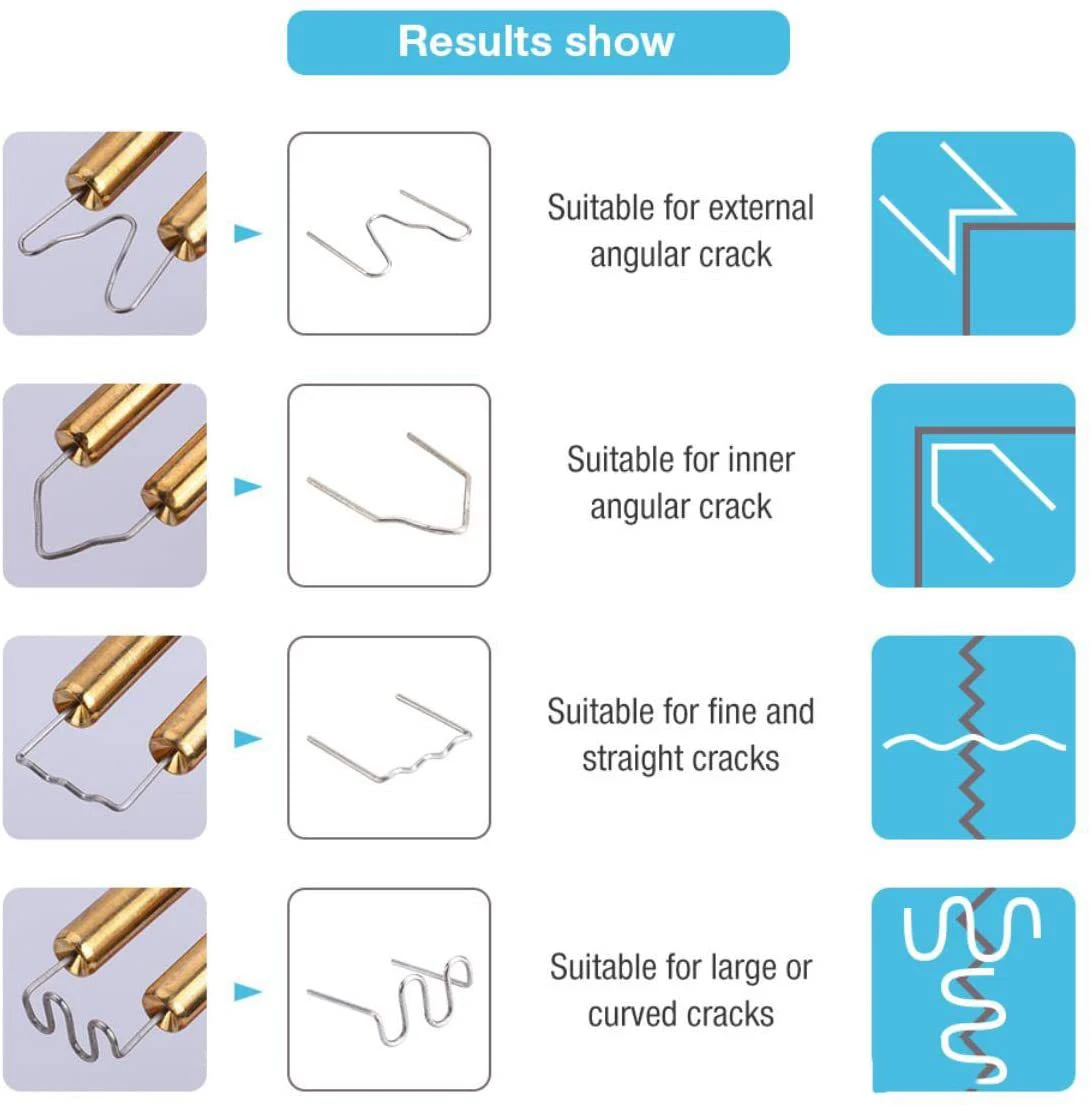 Hot Stapler Plastic Welding Machine Bumper Repair Kit Soldering Iron For Plastic Repair Car Bumper Repair Welding Gun / Nails