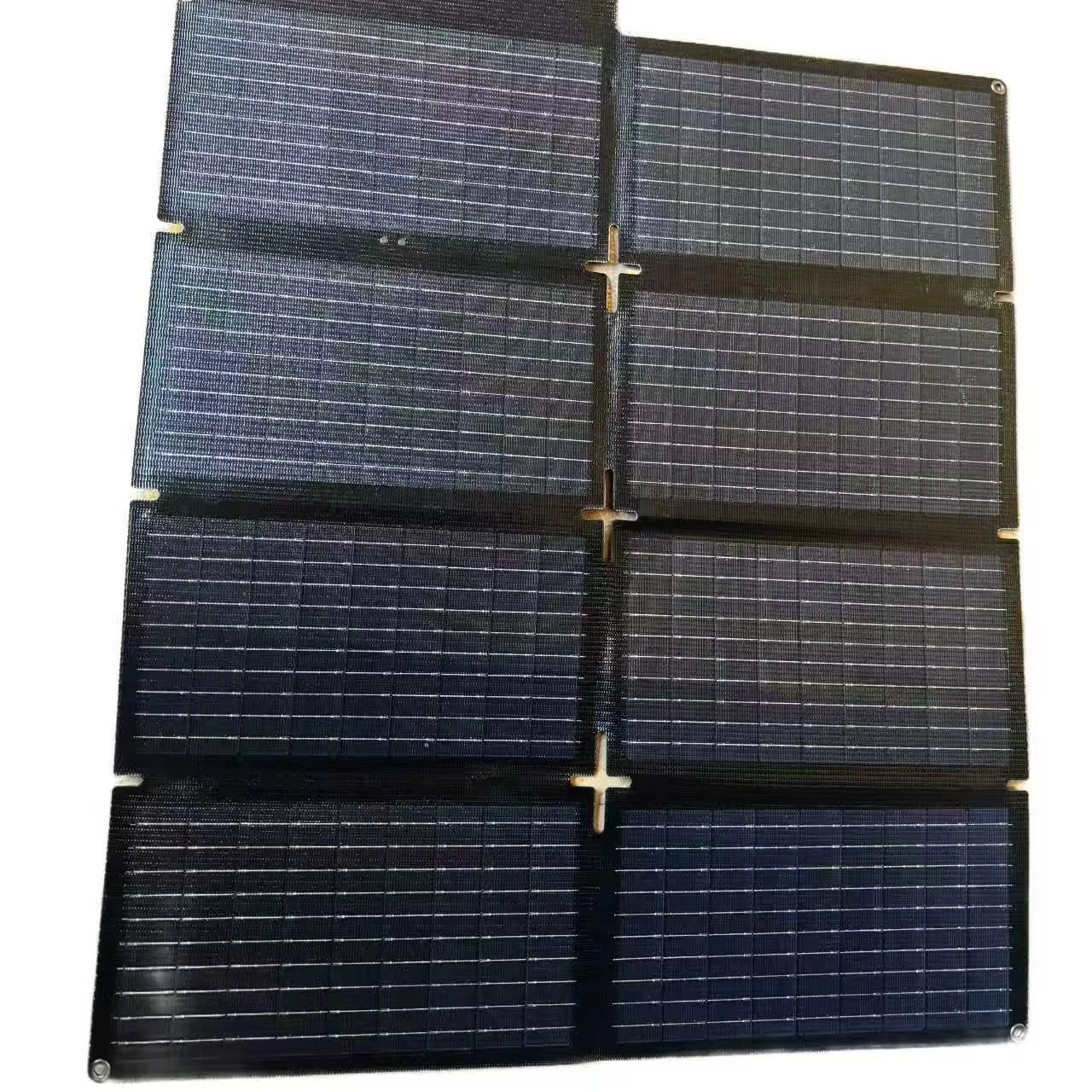 100W Foldable Flexible Solar Charger, Monocrystalline Cell Portable Module Outdoor Camping Charging