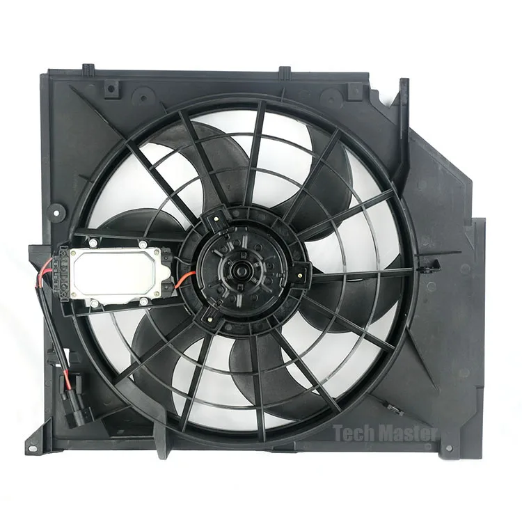 Car Auto Radiator Cooling Fan for 3 Series E46 400W Radiator Fan Assembly 17117525508 17117561757