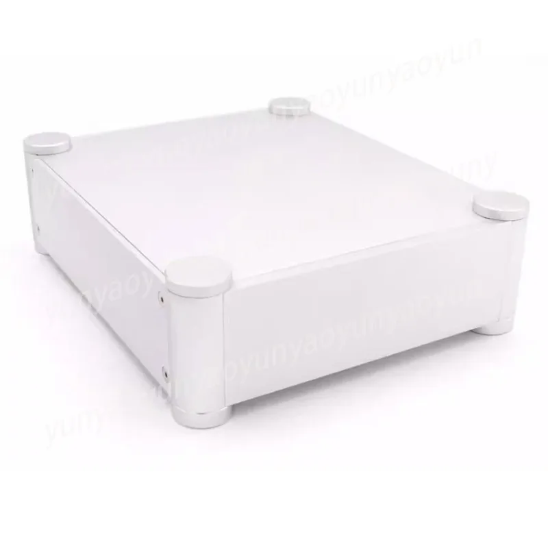 

Full Aluminum Chassis for Audio Preamplifier / DAC / Headphone Amplifier (Un-drilled Front & Rear Panels)