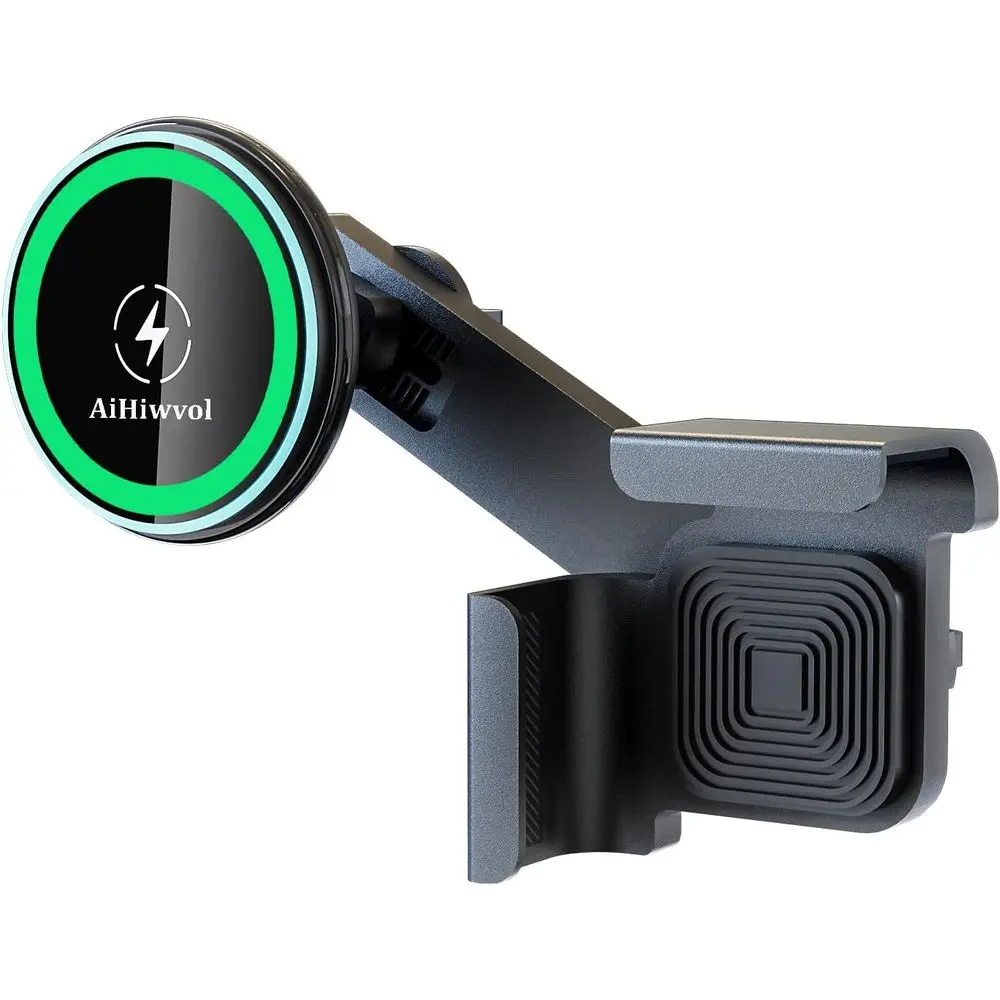 

15W Magnetic Charging Adapter with Stable Metal Holder and 40 C-C Cable for 17 to 12 Series Devices