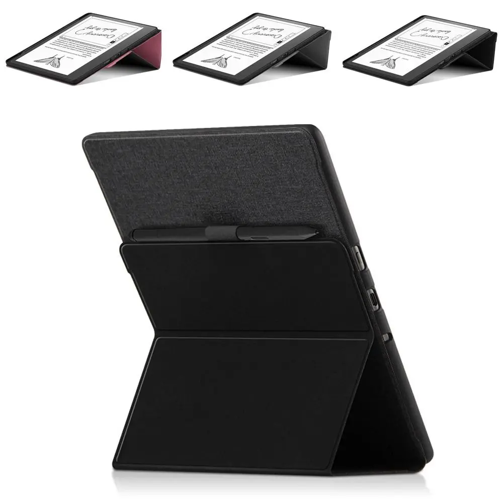

10.2 inch Smart Case Auto Wake/Sleep Shell Stand Cover Full Protection Multi-folding Protective Shell for kindle Scribe