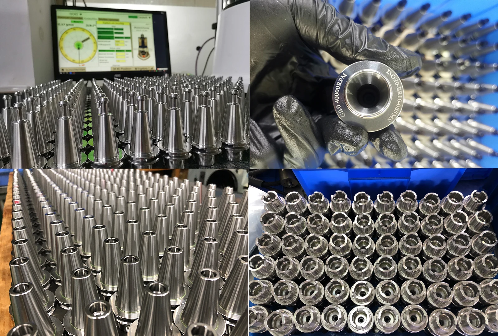Hochpräzise ER11 ER16 ER20 ER25 ER32 ER Spannzangenfutter 0,003mm 0,005mm CNC Graviermaschine Fräswerkzeughalter Drehmaschine – Detail 16