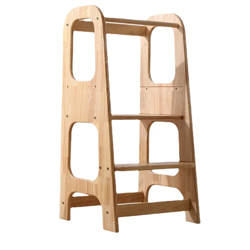 Cross border exclusive wooden children's stools for babies, Montessori learning tower, washing steps, footstep stools,