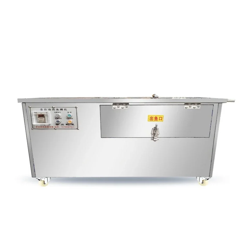 Fully automatic electric scraping machine, scaling machine, large commercial stainless steel scaling machine