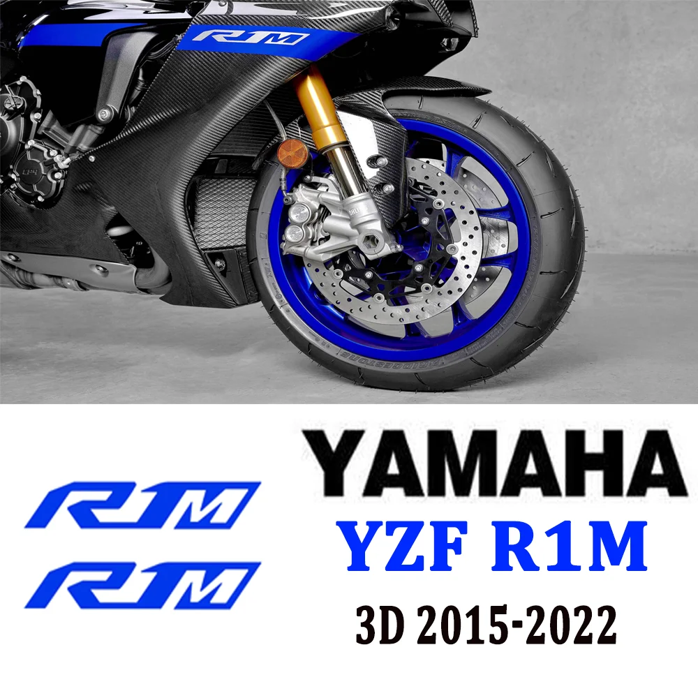 

For Yamaha YZF R1M YZFR1M 2015 2016 2017 2018 2019 2020 2021 2022 Motorcycle Front Stickers Waterproof Decal
