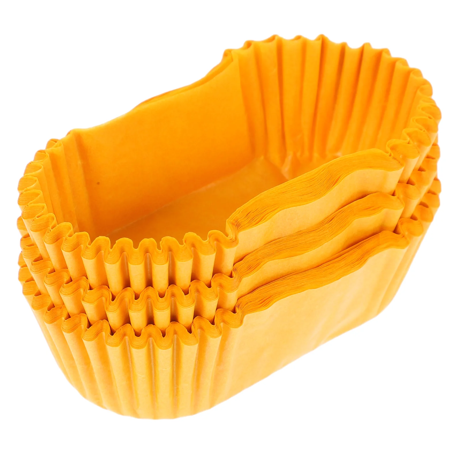 

Cup Cake Loaf Tin Liners Cupcake Paper Cups Oval Holder Bread Tray Boat Shape Grease Proof Bakeware