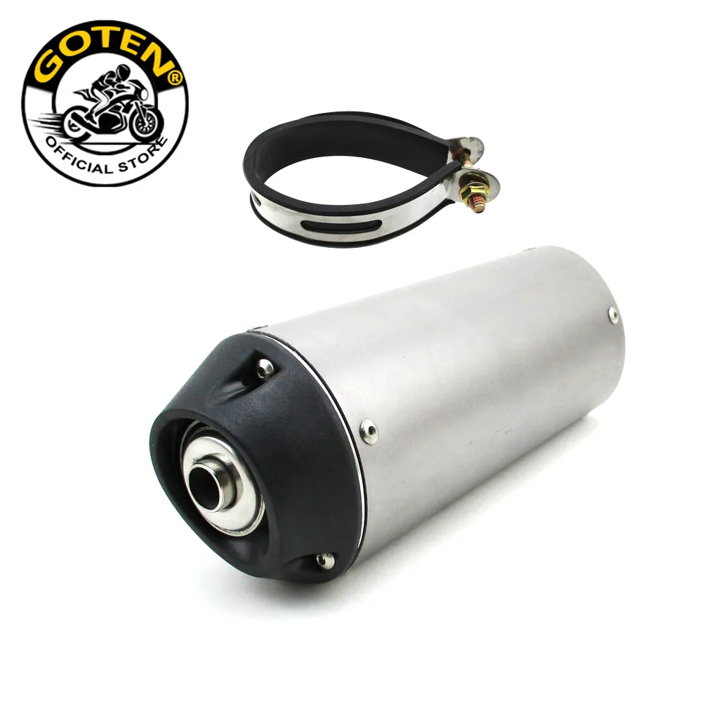 Goten 38mm Mute Silence Quiet Muffler For 125cc 140cc 150cc 160cc Pit Dirt Bike