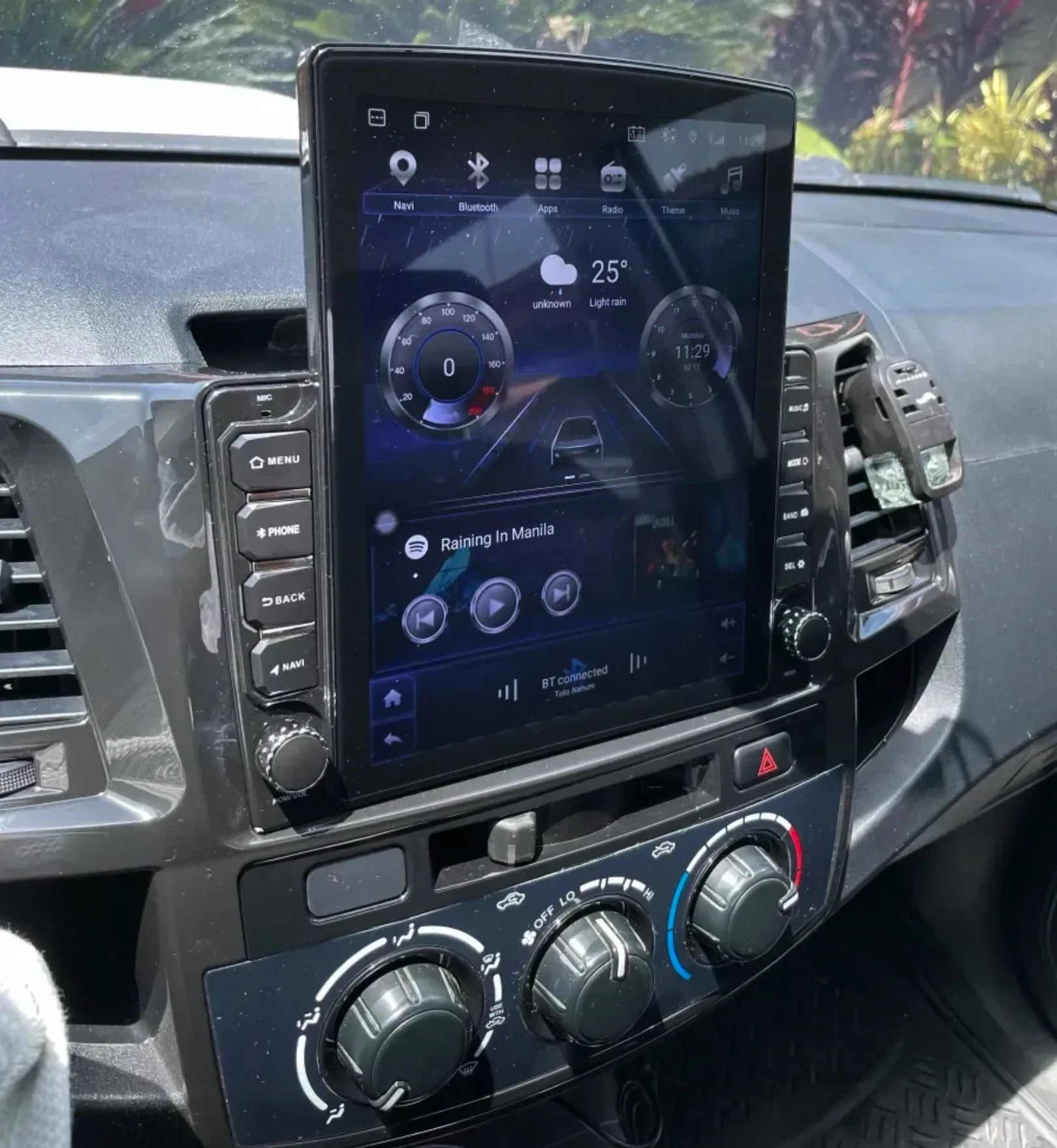 Toyota Hilux Fortuner 2005 - 2014 용 Android 14.0 8G + 128G 차량용 Autoradio 차량용 스테레오 비디오 오디오 DVD GPS Navi 테이프 Carplay RDS BT