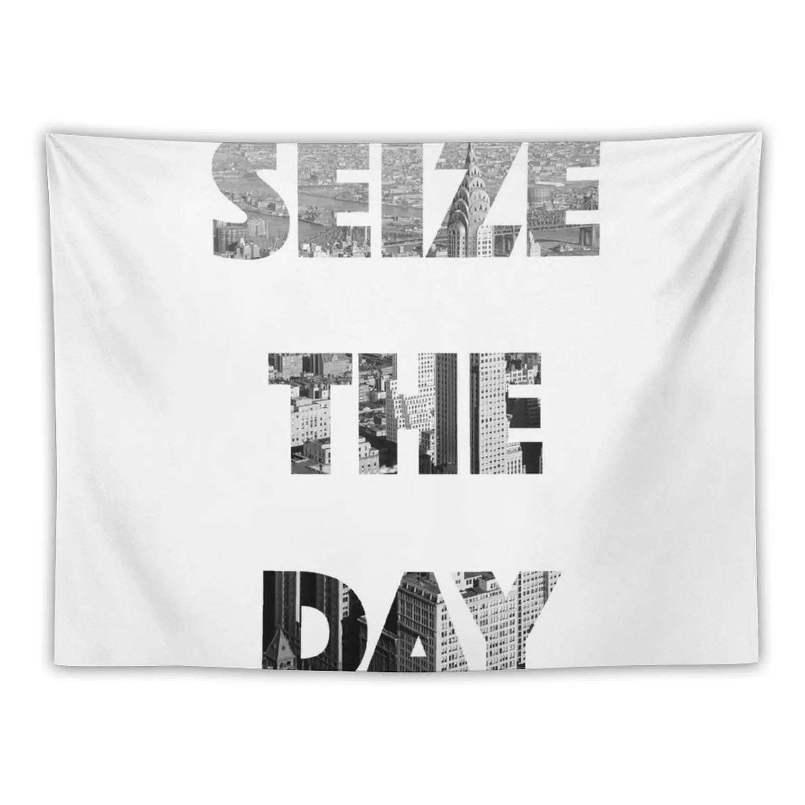 

Sieze the day! Tapestry Decorative Wall Murals Aesthetic Room Decor Korean Home Decor Accessories Bedroom Deco Tapestry