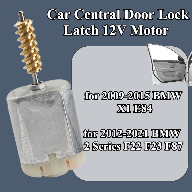 

AZGIANT FC-280SC-18180 Car Central Door Lock Latch 12V Motor for BMW X1 E84 2009-2015 2 Series F22 F23 F87 2012-2021 long axis