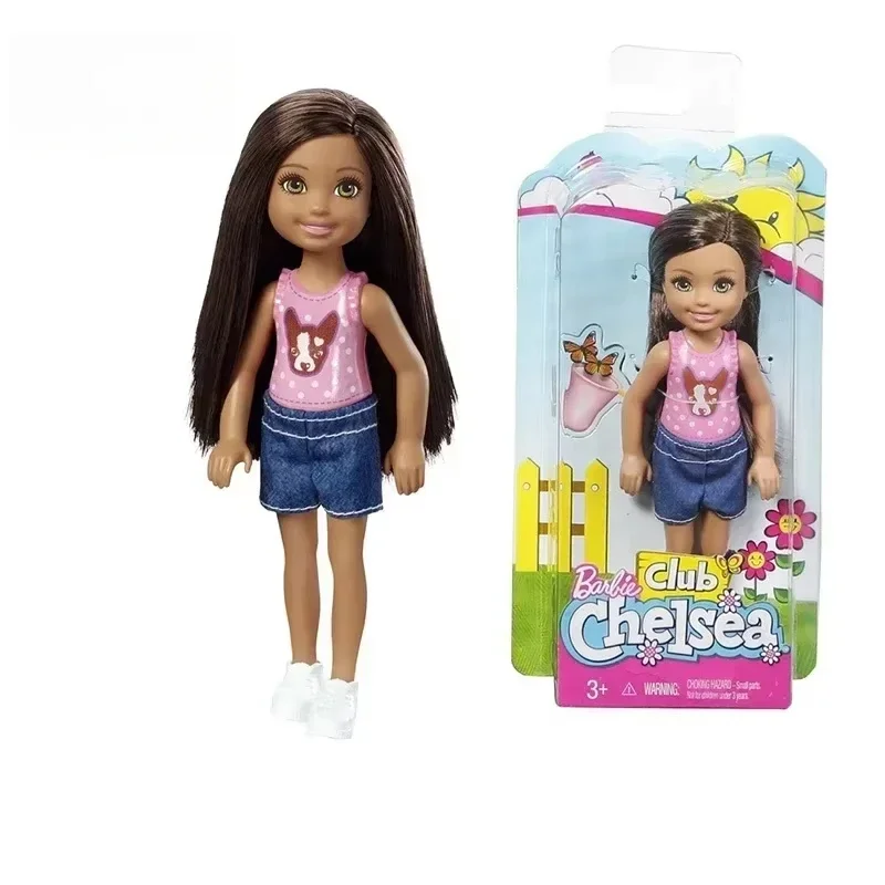 Original Barbie Club Chelsea Boy Doll Collection Mini Toys for Children Girls Model Bonecas Fashion Cute Baby Toys Birthday Gift