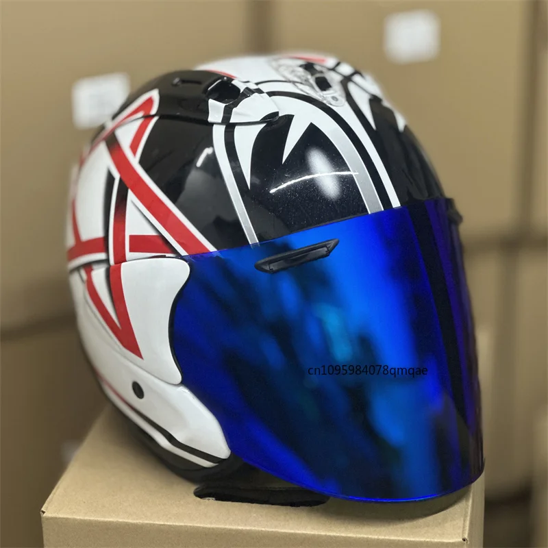 

VZ-RAM 3/4 Open Face Motorcycle Helmet Motorcycle For Harley Retro Protection Helmets NAKANO Capacete