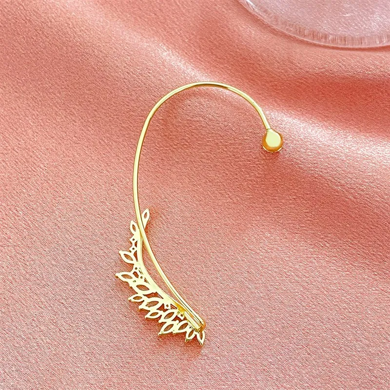 European Simple Eng Geometric Le Ear Cuff Zircon Ear B Faionable Jewelry Ear Cl…