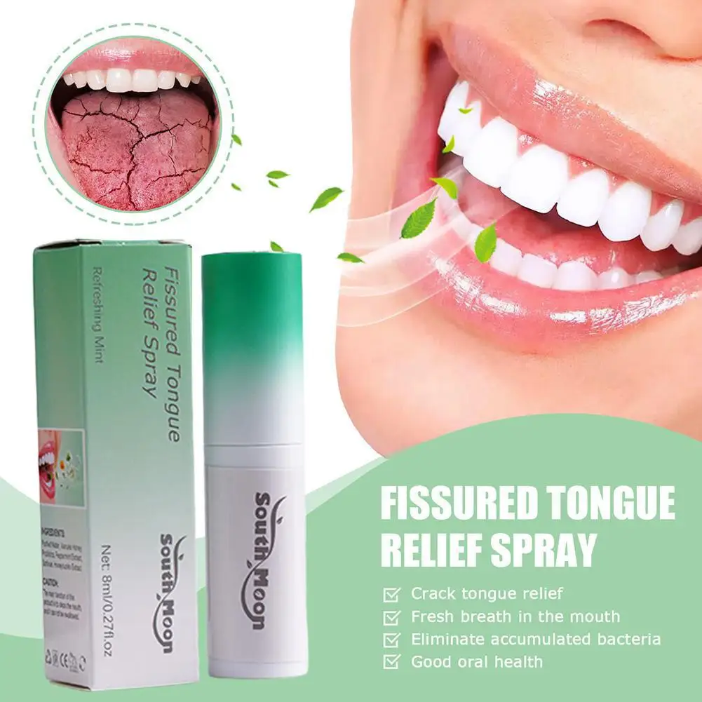 Désodorisant pour haleine portable avec saveur de menthe fraîche, vaporisateur d'odeur de bouche, essence naturelle, livres de 8ml, W9F8, nouveau