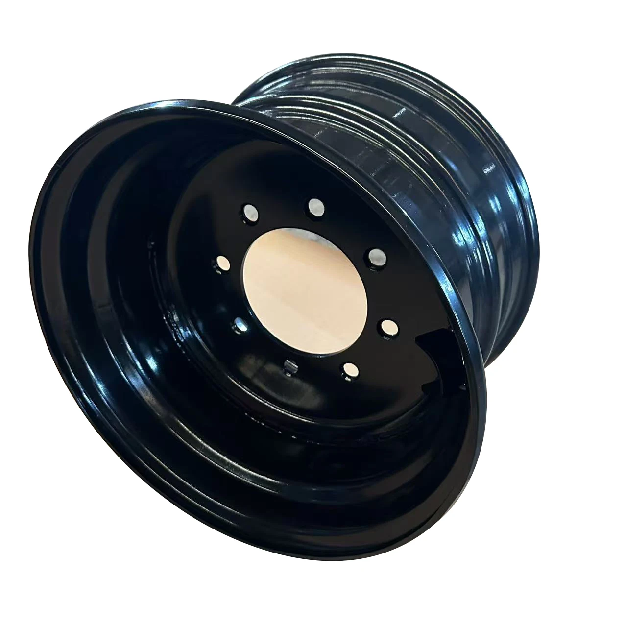 

China Factory Skid Steer Loader Steel Wheel Rims 9.75*16.5 slip Loader Wheels Rims 9.75x16.5