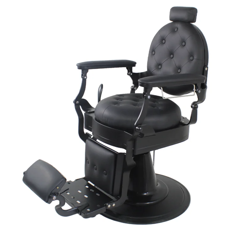 

Professional Barber Shop Chair Vintage Shaving Barber Shop Hair Styling Chair Hair Salon Cutting Adjustable Men's Chair