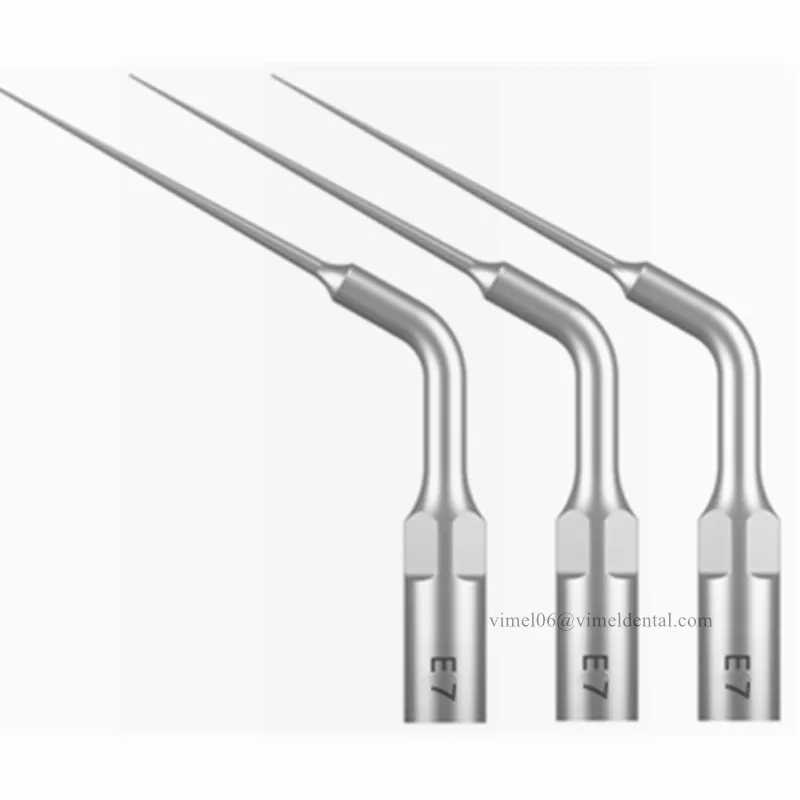 

5pcs E7 Dental Ultrasonic Scaler Tips E7 Endo Tips Dental Endodontic Instruments For Teeth Cleaning and Teeth Whitening