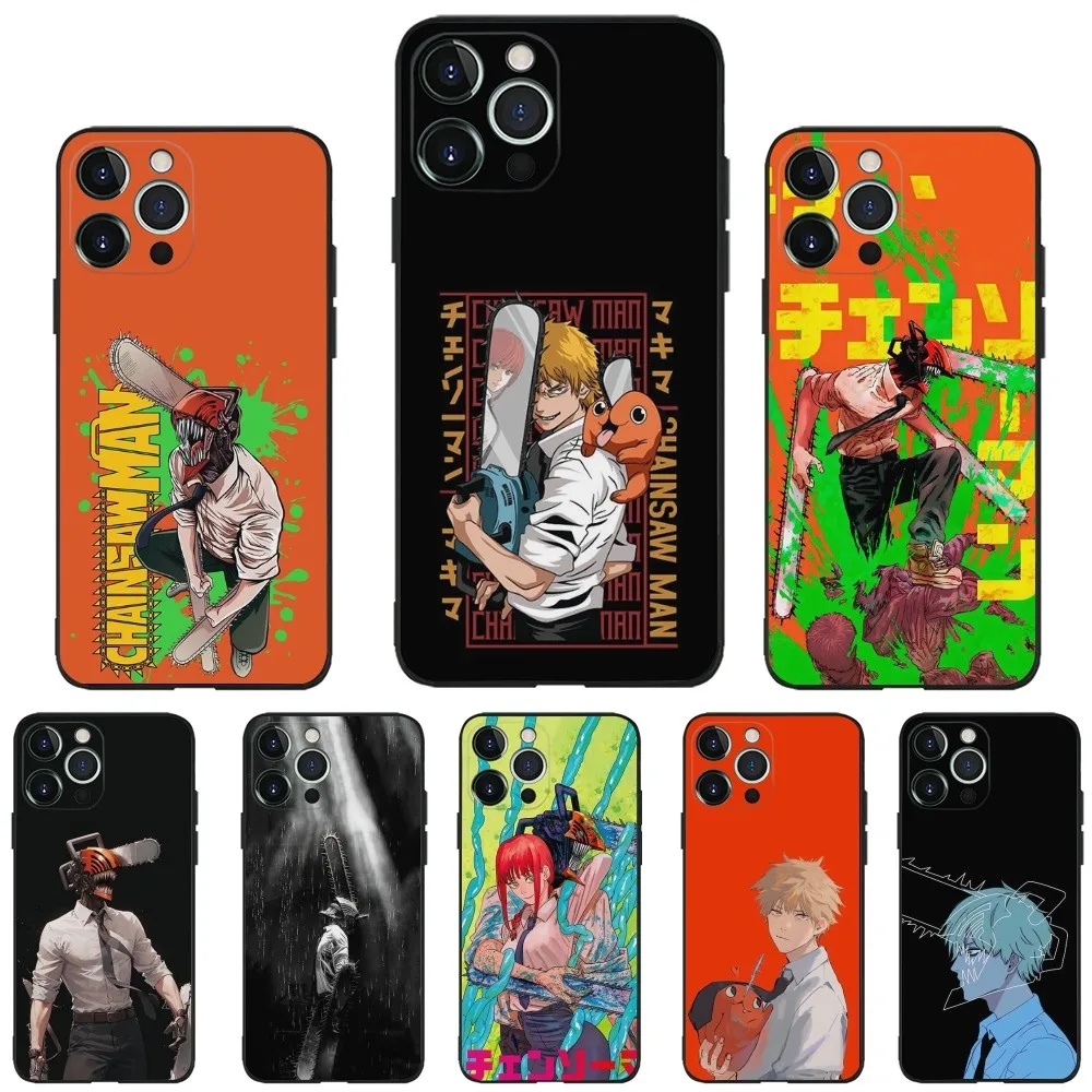 

Chainsaw--Man D-Denji Phone Case for Apple iPhone, 13, 14,13,12,11,XS,XR,X,8,7,Pro,Max,Plus, Mini Silicone Cover Black