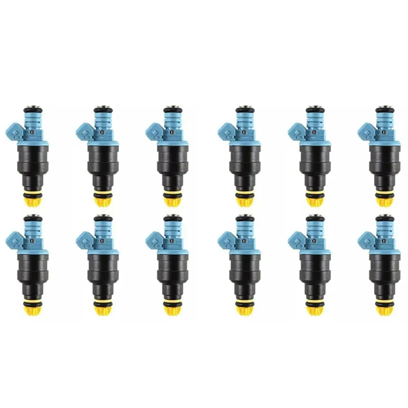 

12Pcs Car Fuel Injector For -BMW 3 E30 E36 5 E34 8 E31 7 E32 E38Z1 0280150715 1734776