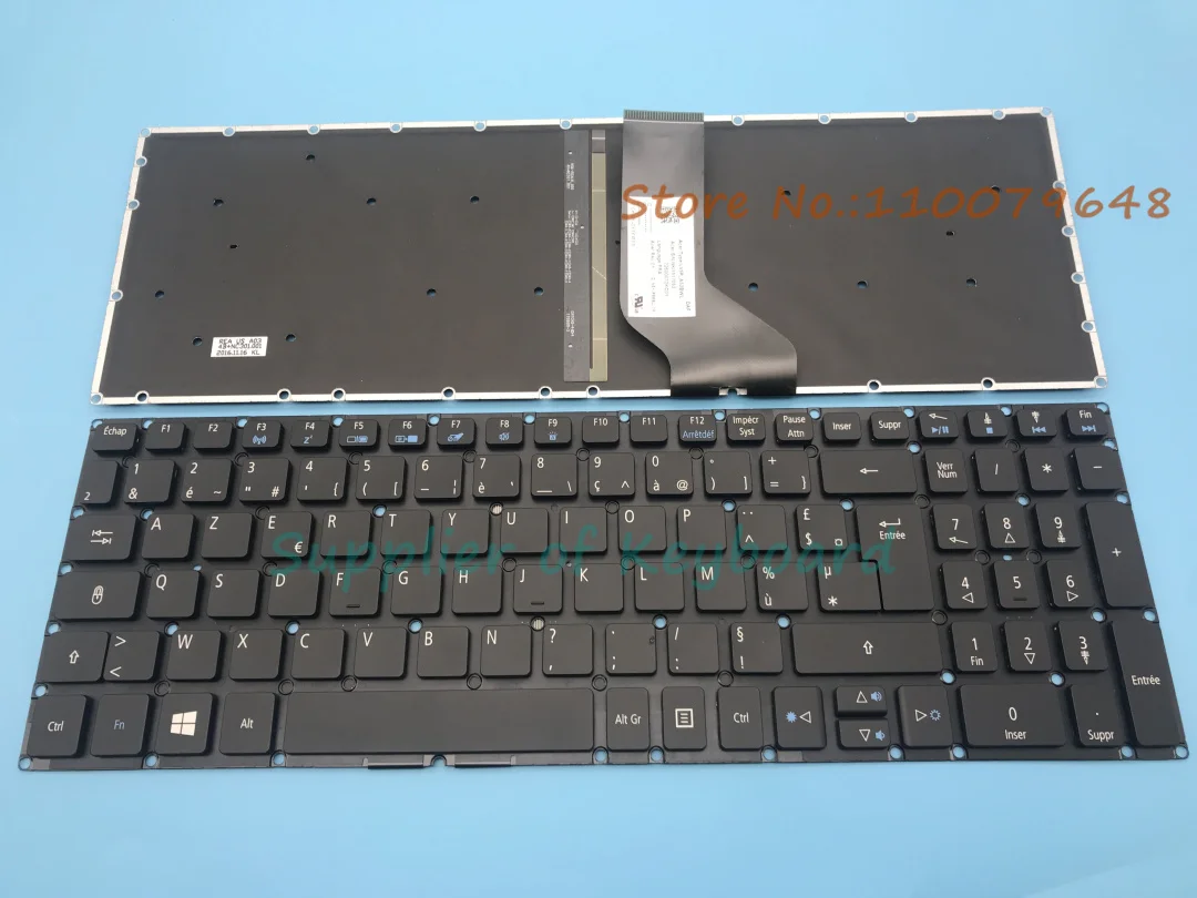 NEW French Azerty Keyboard For Acer Aspire R5-571 R5-571T R5-571TG N16P2 LV5P-A52BWL Backlit