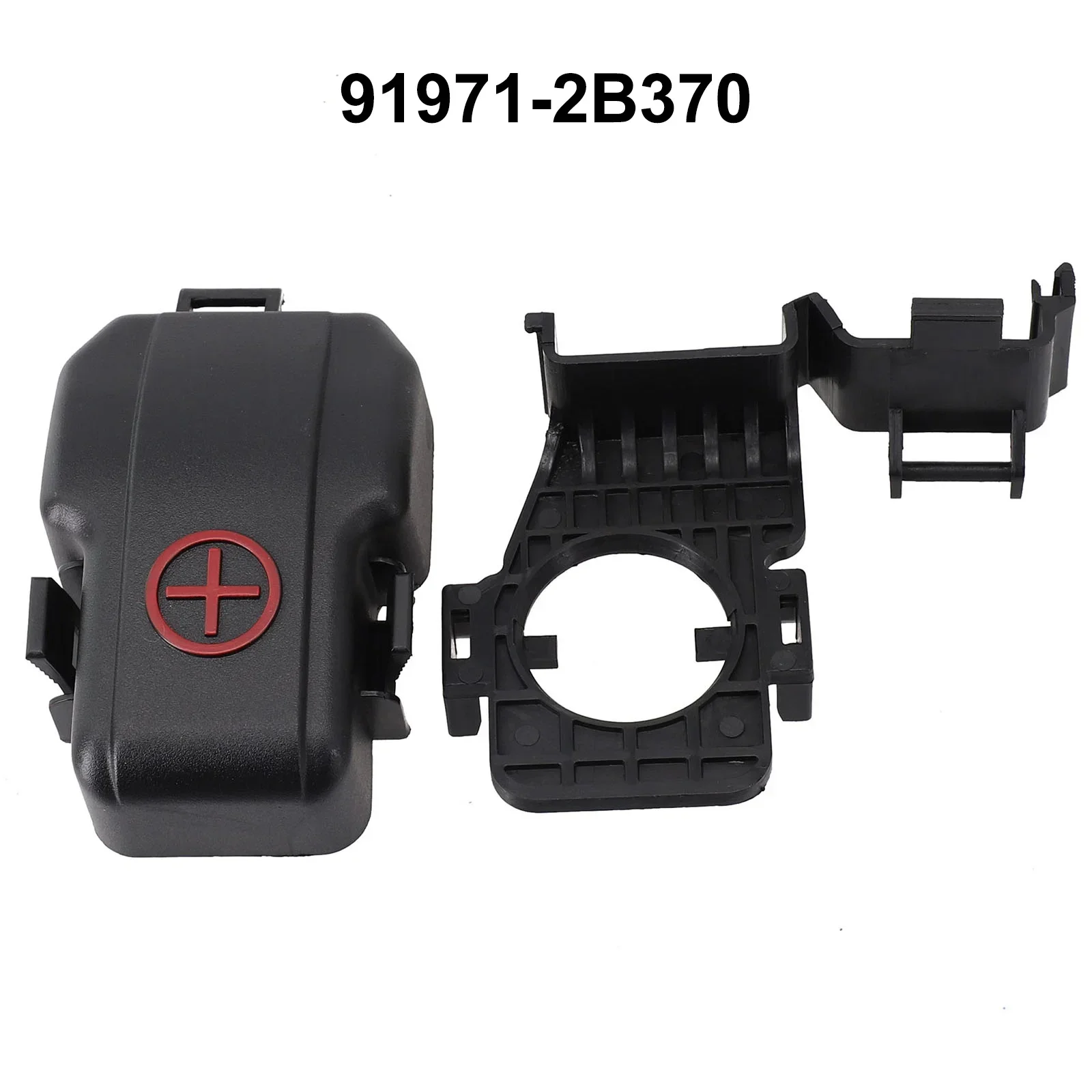 

Cover Battery Terminal Cap Black Car Accessories Plastic Replacement 4inch Battery Positive Cover For Elantra HD