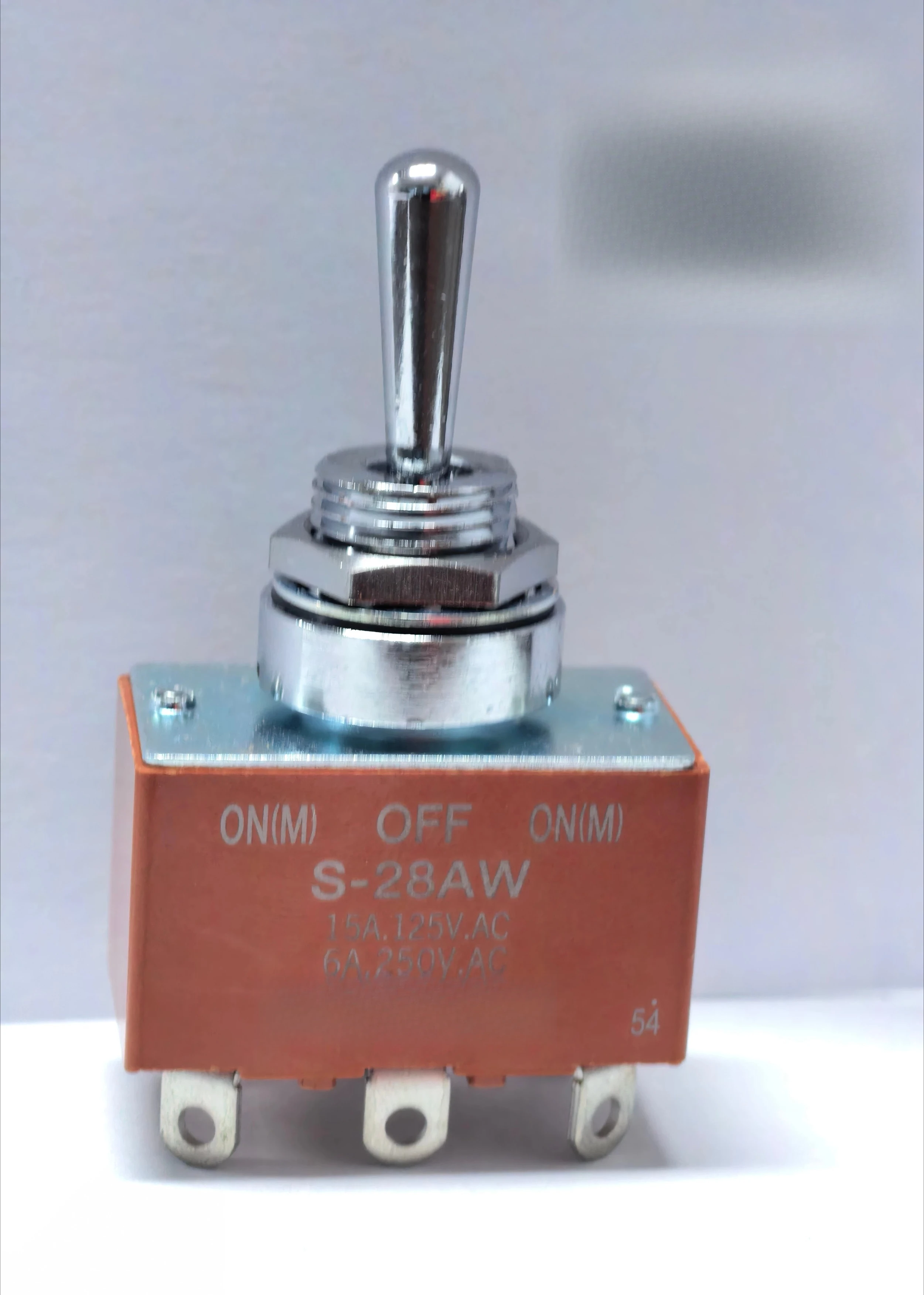 For nkk s-28aw six-pin three-speed self-resetting on both sides, opening size 12mm