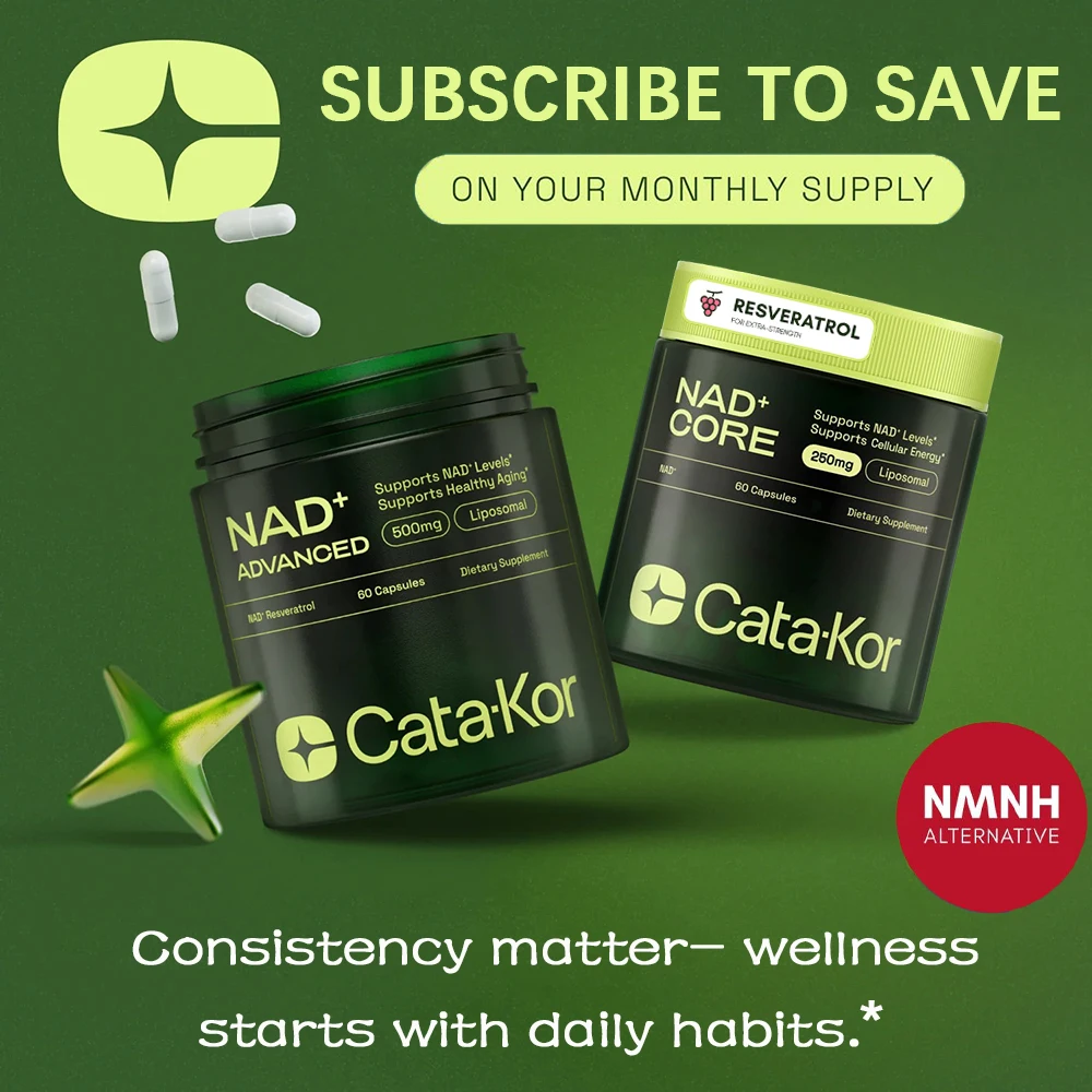 NMN-Ergänzungsalternativ – 250 mg KERN 500 mg ADVANCED – Liposomales NAD + Resveratrol – NAD-Ergänzungsmittel für Energie und gesunde Alterung