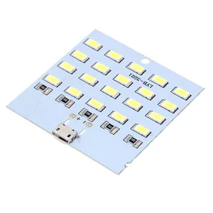 kualitas tinggi 5730 smd 5V 430mA~470mA Putih Mirco Usb 5730 Panel Lampu LED Lampu ponsel USB Lampu Darurat Lampu malam 8 penjualan terbaik smd 5730 - №