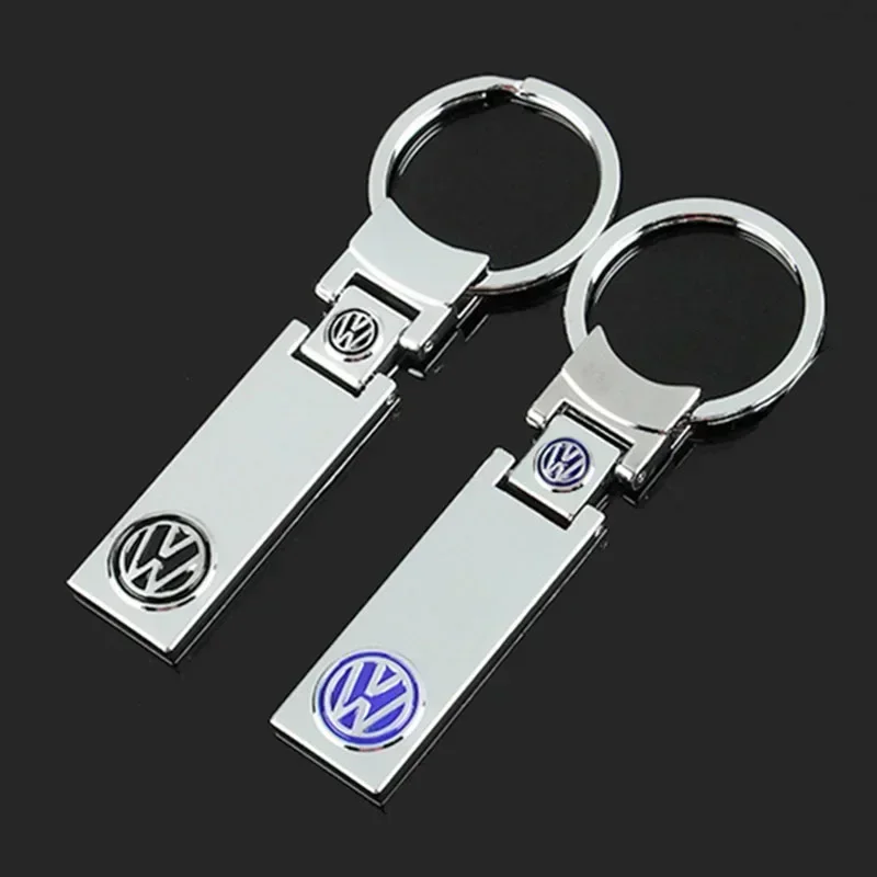 Alloy Car Styling Keychain for Volkswagen MK6 MK7 Sharan Golf 7 Passat Jetta Touareg Tiguan Polo Vento Lavida T-CROSS Key Rings