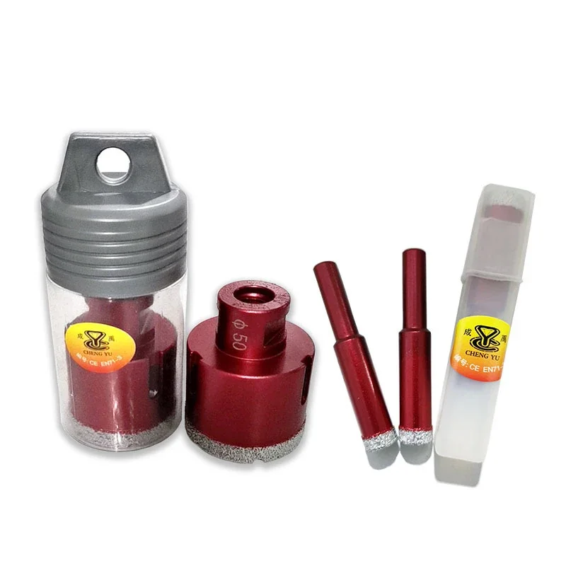 M14 Thread Connection Vacuum Brazed Diamond Drilling Core Bits Porcelain Tile Drill Bits Marble Stone Masonry Hole Saw