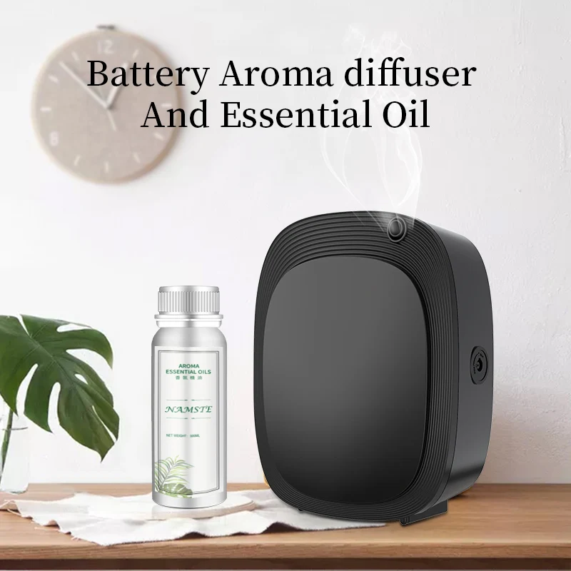 Baterai Namste 300m Tiffany Aroma Diffuser penyegar udara dinding dipasang USB tersedia di ruang kecil seperti Lift Kamar Mandi