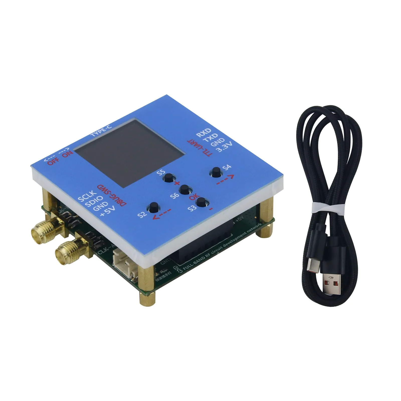 NEW ADF5355 V3 13.6GHz RF Signal Generator Core Board Supports Sweep Frequency + STM32 Control Board