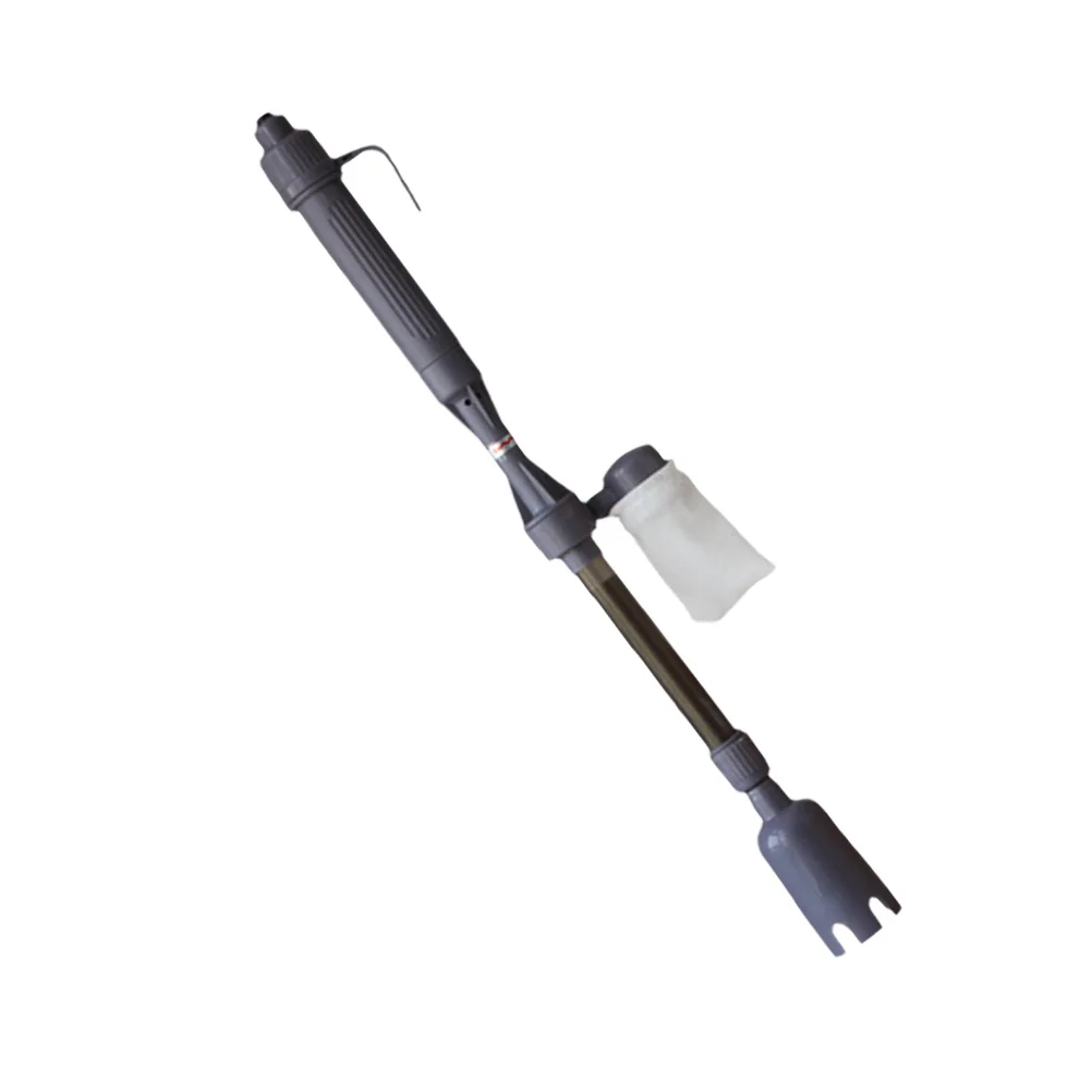 

Electric Aquarium Syphon Fish Tank Vacuum Gravel Filter Cleaner Adjustable Height Easy Install Water Change Siphon Pump