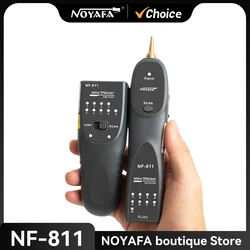 NOYAFA NF-811 Кабельный тестер RJ45 RJ11, детектор телефонных проводов/кабелей, сетевой кабельный трекер, инструмент для определения непрерывности