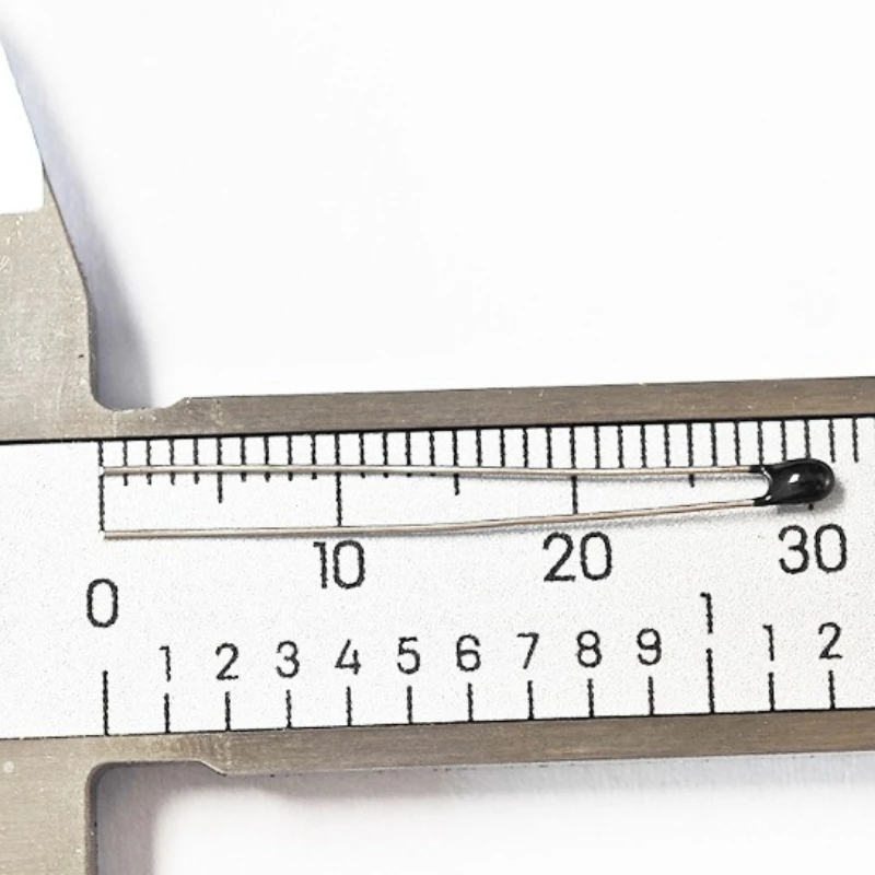 100pcs MF52A103F3435 NTC Thermistor 10kΩ B3435K 1 Accuracy Bead Type for Temperature Measurement