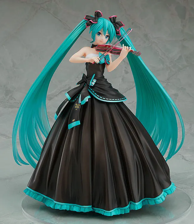 BANDAI GSC Hatsune Miku Violin Symphony Dress 2017Ver 1/8 Decorative Ornaments Handmade Christmas Birthday Gifts